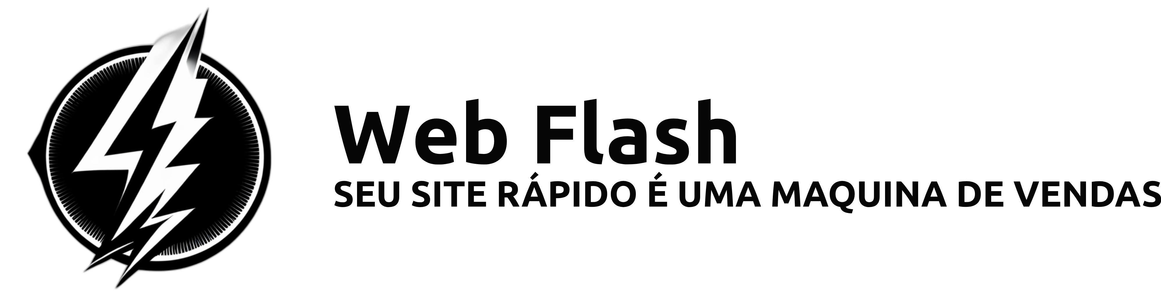 Logotipo do desenvolvedor do site Web Flash